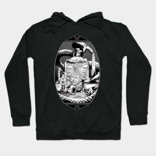 Bottled Up - Black & White Hoodie